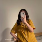 Đồ mặc ở nhà Đũi vàng